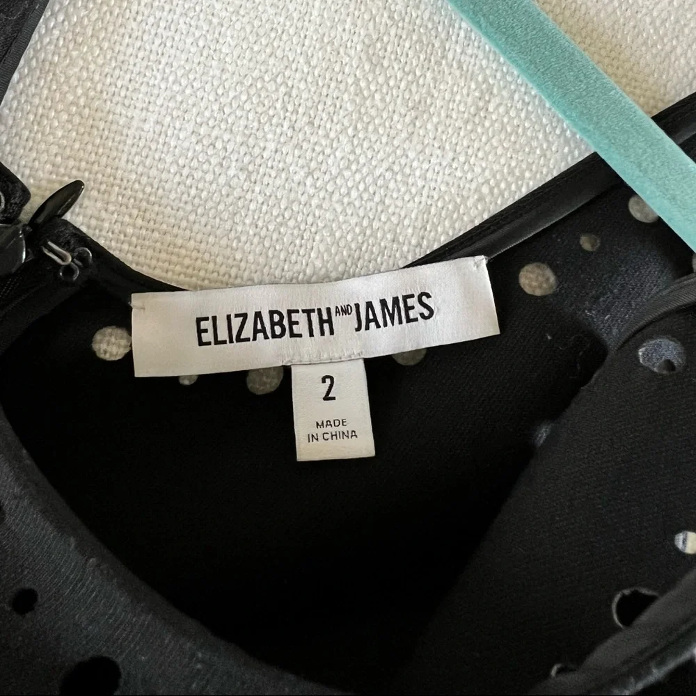 Elizabeth and James Scoop Neck Mini Dress - Picture 4 of 7